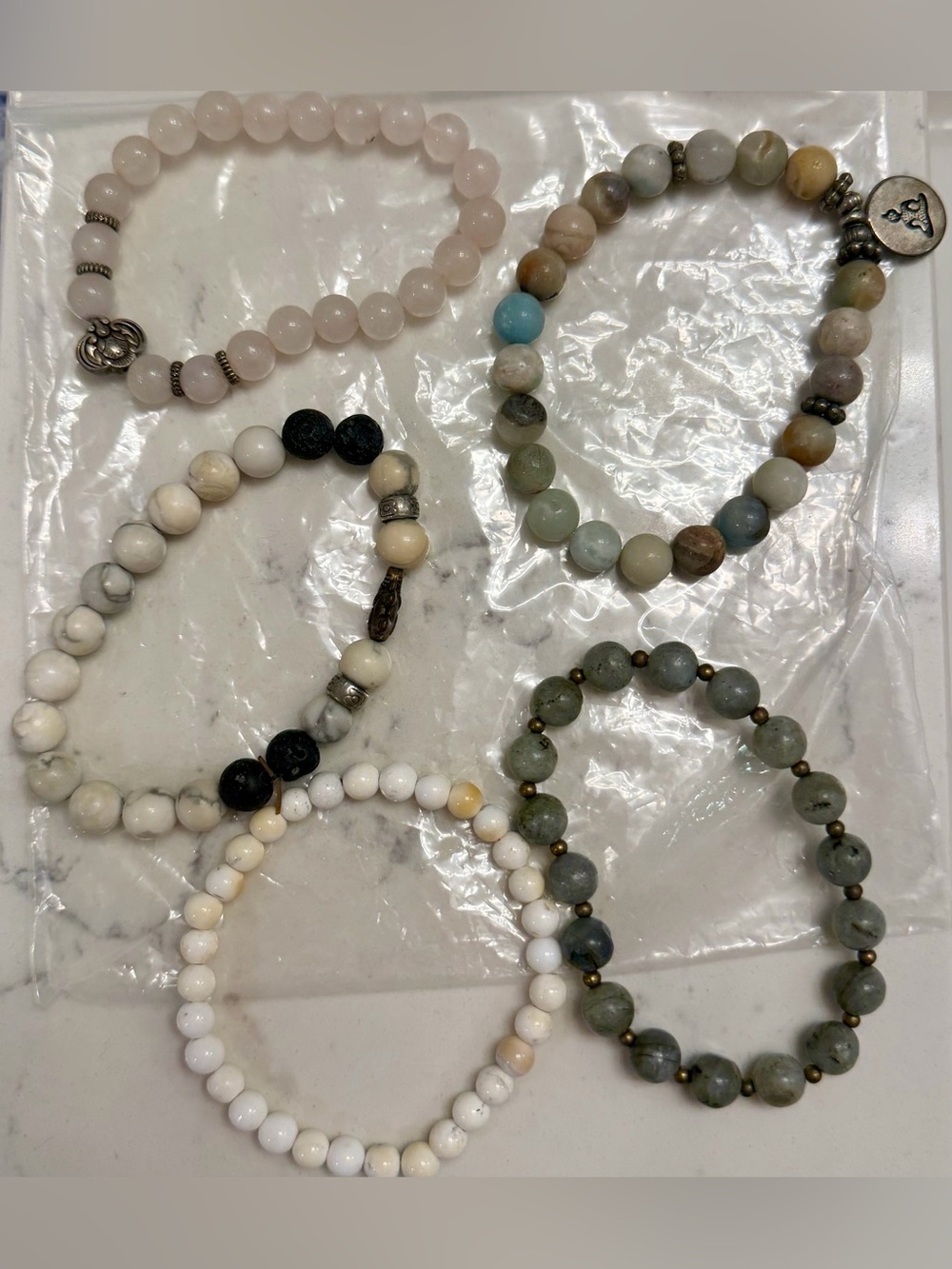 Crystal bracelet bundle